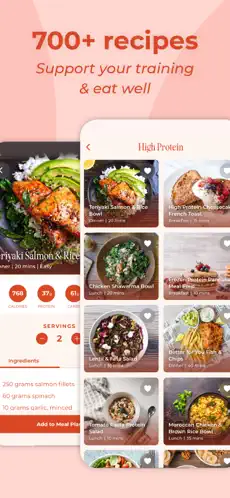 Balanced healthy bowl recipe preview from WeGLOW meal planning